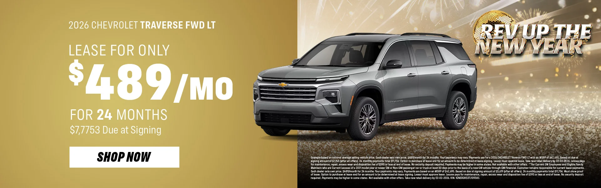 2026 GMC Traverse FWD LT CHANDLER OK